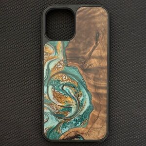 iPhone 12 Wood and Resin Case